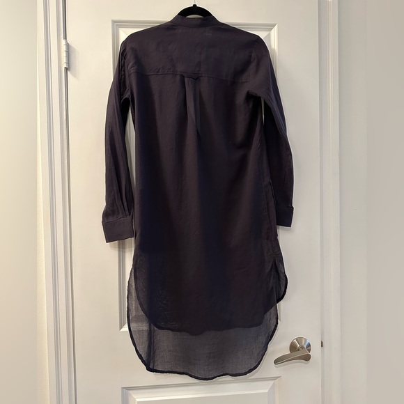 Navy Talula LongSleeve Button Down Size XXS - Picture 3 of 3